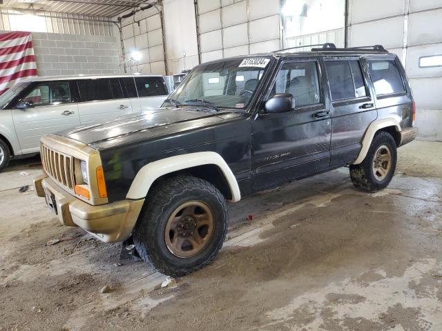 1J4FF68S6XL554888 - 1999 JEEP CHEROKEE SPORT BLACK photo 1