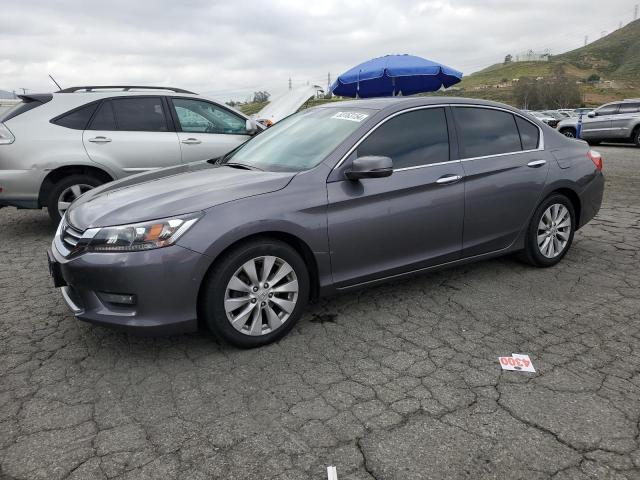 1HGCR2F78EA255744 - 2014 HONDA ACCORD EX GRAY photo 1