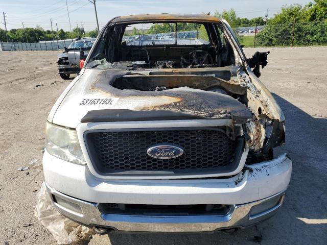 1FTRF14W24NA44861 - 2004 FORD F150 BURN photo 5