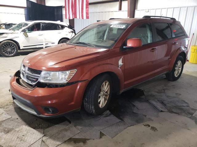 3C4PDCBB6DT545146 - 2013 DODGE JOURNEY SXT ORANGE photo 1