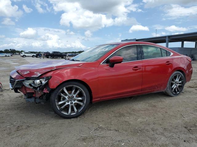 JM1GJ1W63E1124651 - 2014 MAZDA 6 GRAND TOURING RED photo 1