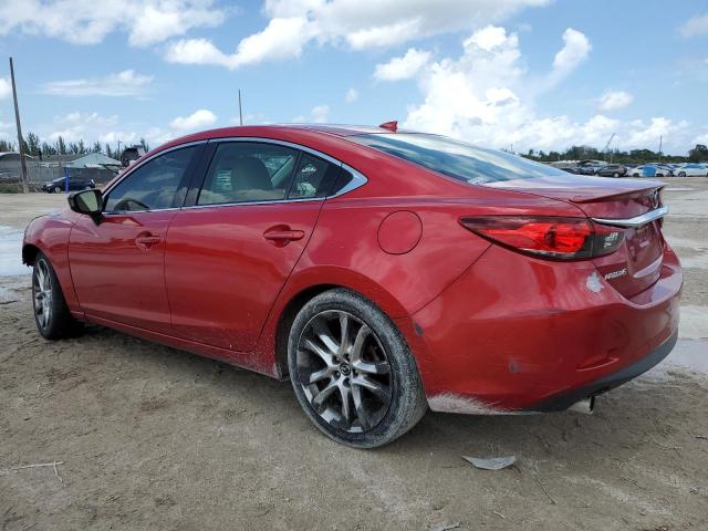 JM1GJ1W63E1124651 - 2014 MAZDA 6 GRAND TOURING RED photo 2