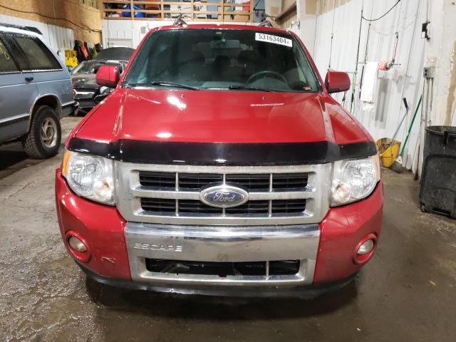 1FMCU94118KD33411 - 2008 FORD ESCAPE LIMITED RED photo 5