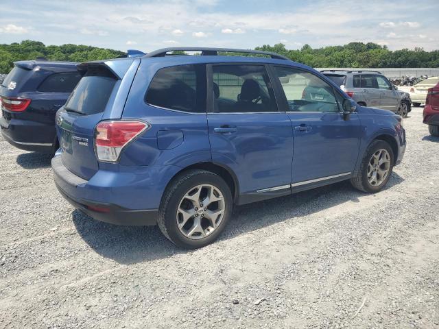 JF2SJAWC2HH442564 - 2017 SUBARU FORESTER 2.5I TOURING BLUE photo 3