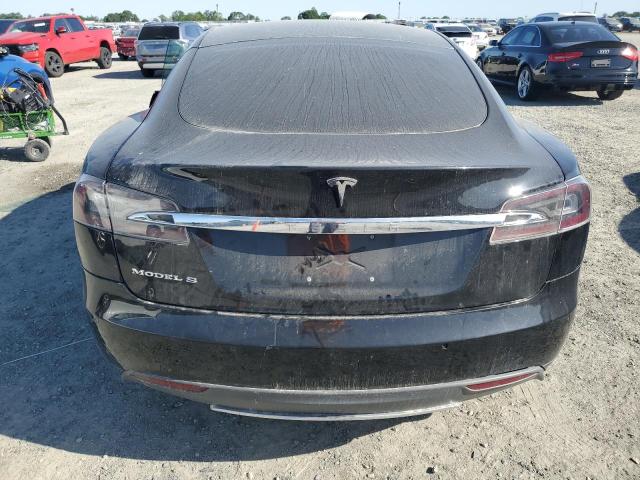 5YJSA1E15FF116303 - 2015 TESLA MODEL S შავი ფოტო 6