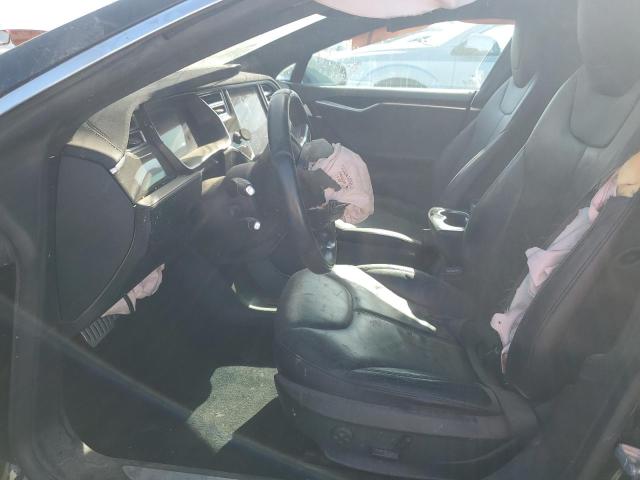 5YJSA1E15FF116303 - 2015 TESLA MODEL S შავი ფოტო 7