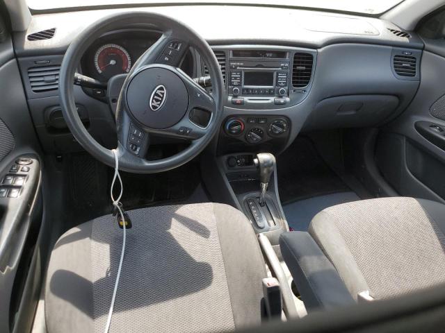 KNADH4A36B6951939 - 2011 KIA RIO BASE GRAY photo 8