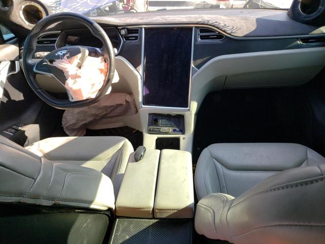 5YJSA1E27GF142167 - 2016 TESLA MODEL S Կապույտ լուսանկար 8