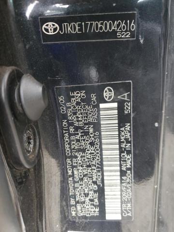 JTKDE177050042616 - 2005 TOYOTA SCION TC Qara foto 12