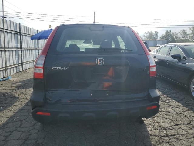 JHLRE38378C058029 - 2008 HONDA CR-V LX BLACK photo 6