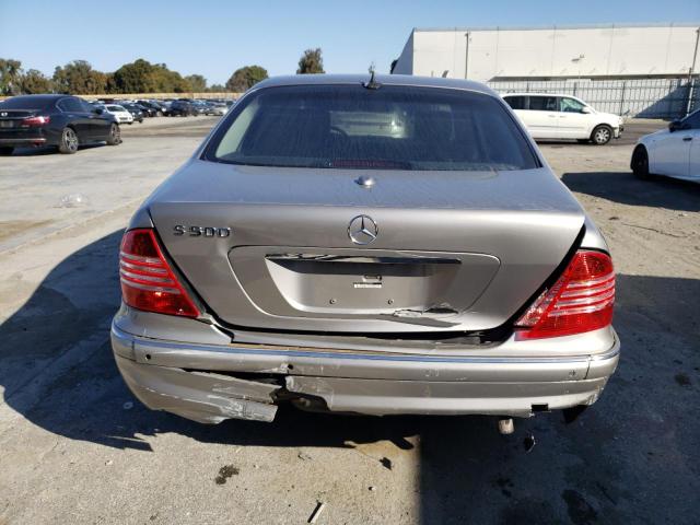 WDBNG75J96A479922 - 2006 MERCEDES-BENZ S 500 SILVER photo 6