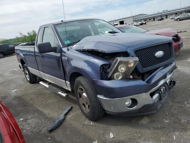 1FTPF12566NA76202 - 2006 FORD F150 BLUE photo 4