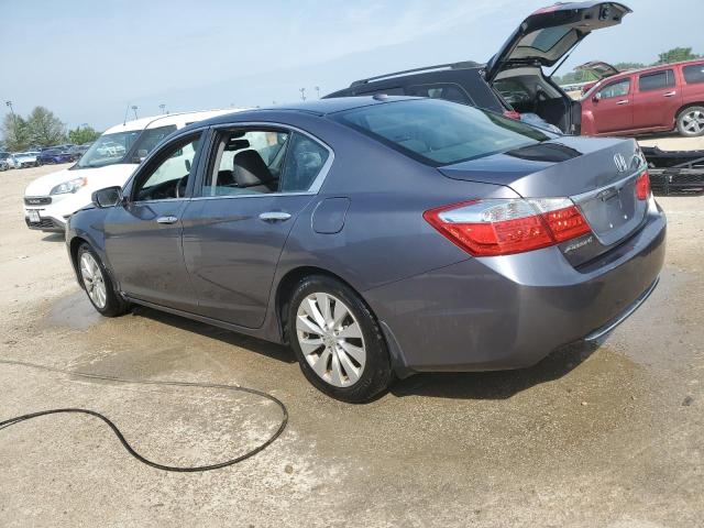 1HGCR2F80EA039525 - 2014 HONDA ACCORD EXL GRAY photo 2