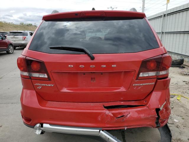 3C4PDDGG2JT449410 - 2018 DODGE JOURNEY CROSSROAD RED photo 6