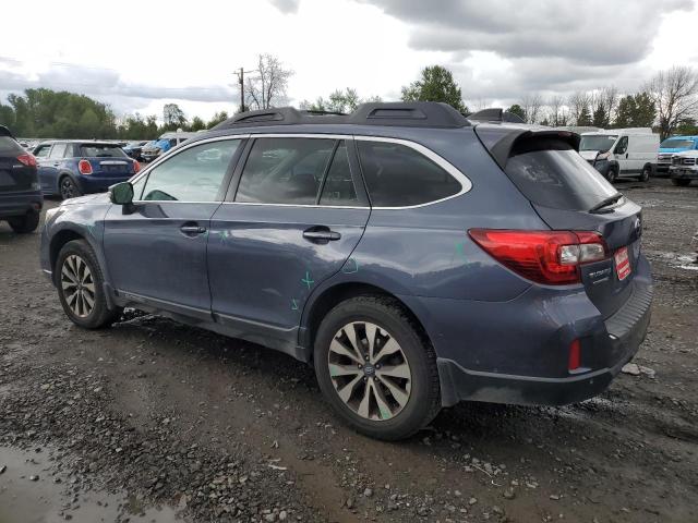 4S4BSANC5H3276806 - 2017 SUBARU OUTBACK 2.5I LIMITED BLUE photo 2