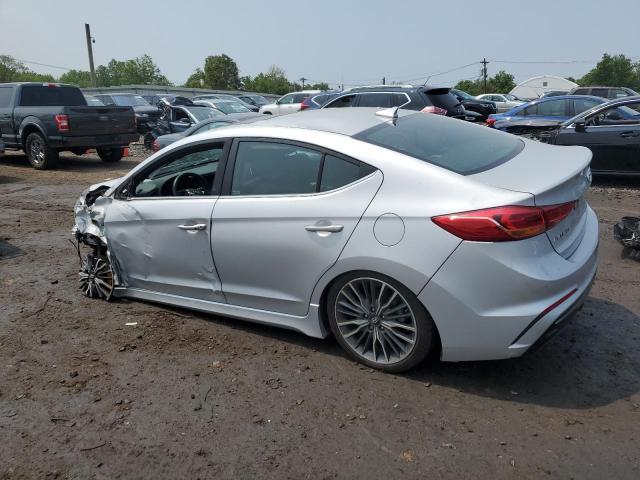 KMHD04LB1JU681202 - 2018 HYUNDAI ELANTRA SPORT SILVER photo 2