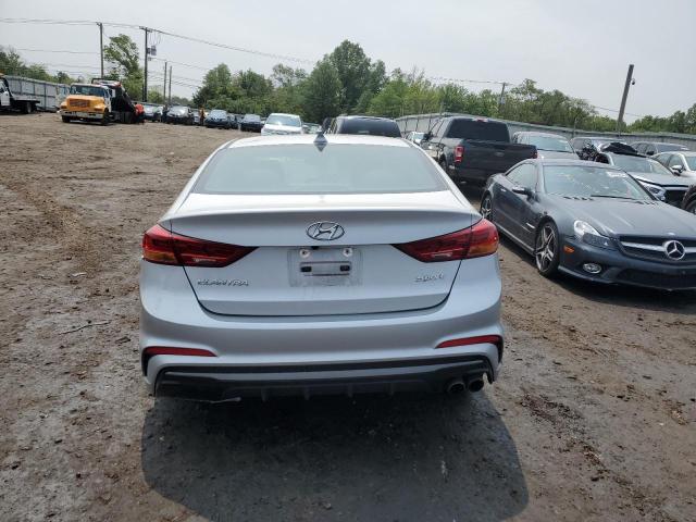 KMHD04LB1JU681202 - 2018 HYUNDAI ELANTRA SPORT SILVER photo 6