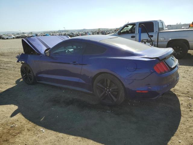 1FA6P8TH9F5431430 - 2015 FORD MUSTANG BLUE photo 2