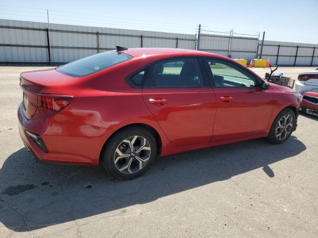 3KPF24AD5LE233431 - 2020 KIA FORTE FE RED photo 3