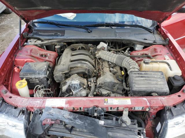 2C3KA43R28H217262 - 2008 CHRYSLER 300 LX RED photo 11