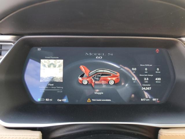 5YJSA1E17HF185755 - 2017 TESLA MODEL S RED photo 9