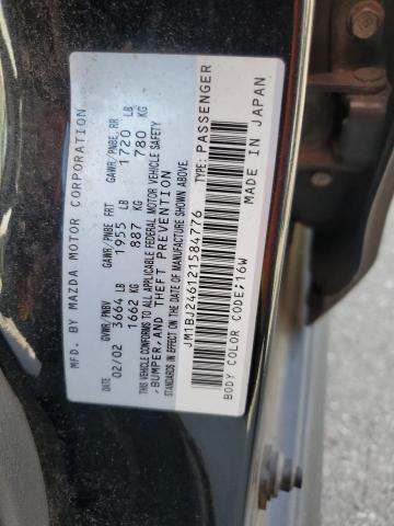 JM1BJ246121584776 - 2002 MAZDA PROTEGE PR5 黑色 照片 13