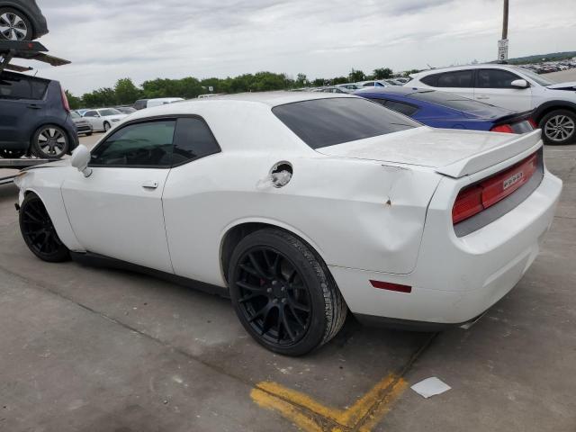 2C3CDYAGXDH719161 - 2013 DODGE CHALLENGER SXT WHITE photo 2