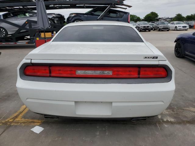 2C3CDYAGXDH719161 - 2013 DODGE CHALLENGER SXT WHITE photo 6