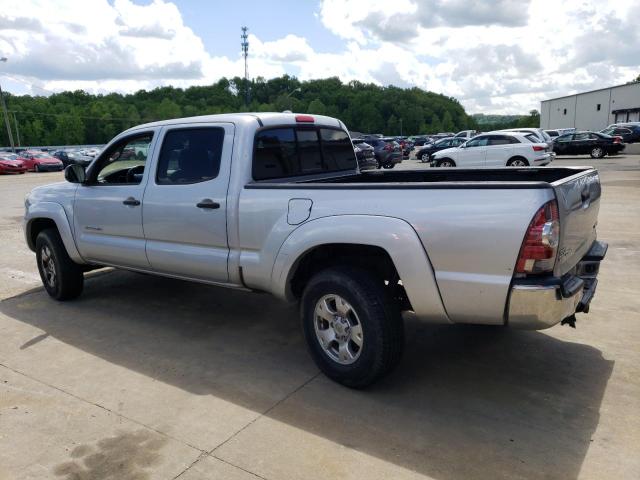 3TMMU52NX9M010721 - 2009 TOYOTA TACOMA DOUBLE CAB LONG BED SILVER photo 2