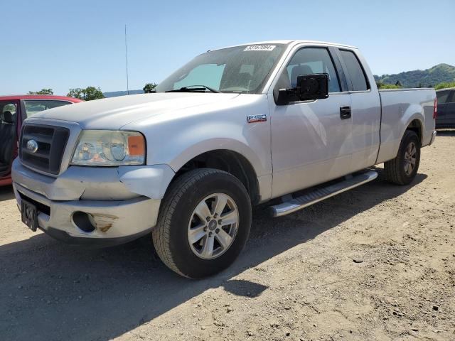 1FTRX12W28FB37525 - 2008 FORD F150 SILVER photo 1