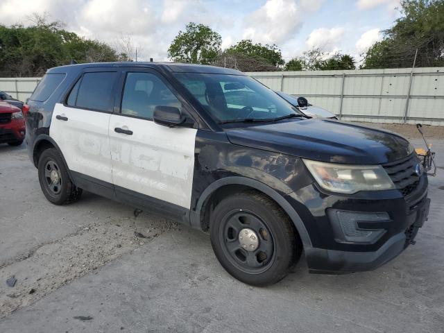 1FM5K8AR3HGB15573 - 2017 FORD EXPLORER POLICE INTERCEPTOR 双色 照片 4