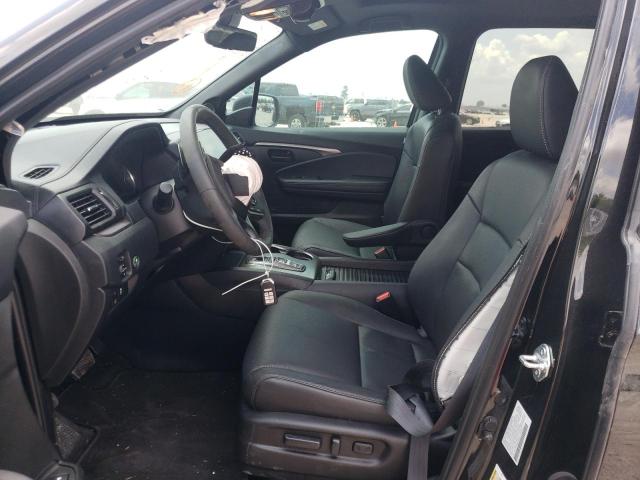 5FNYF7H55NB006685 - 2022 HONDA PASSPORT EXL Negro foto 7