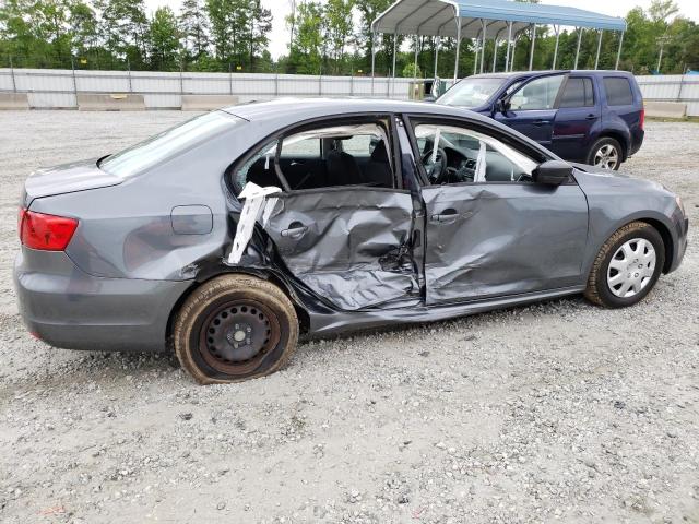 3VW2K7AJ3CM460156 - 2012 VOLKSWAGEN JETTA BASE 灰色 照片 3