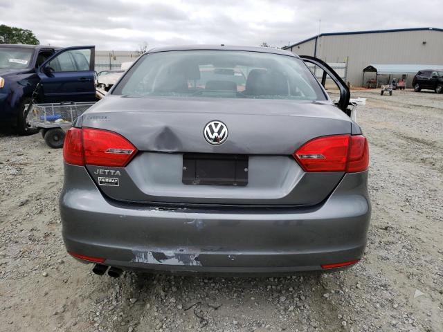 3VW2K7AJ3CM460156 - 2012 VOLKSWAGEN JETTA BASE 灰色 照片 6
