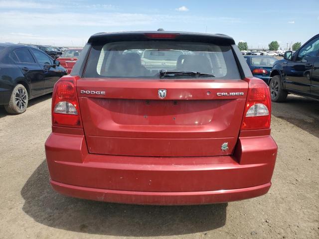 1B3HB28C89D232196 - 2009 DODGE CALIBER SE RED photo 6