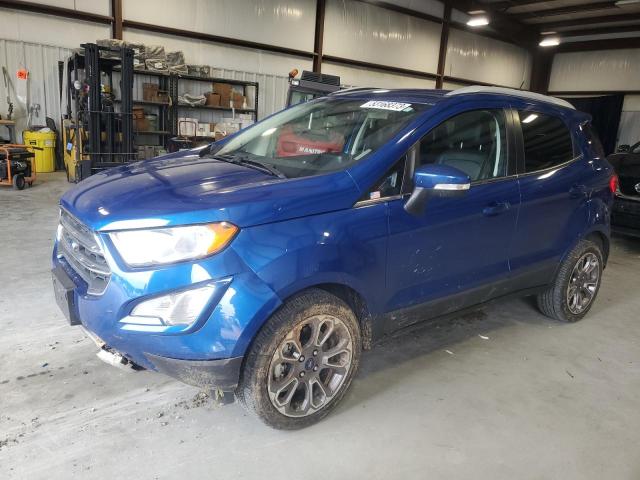 MAJ3S2KE8LC353266 - 2020 FORD ECOSPORT TITANIUM BLUE photo 1