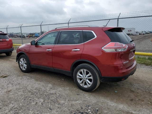 5N1AT2MT7EC812439 - 2014 NISSAN ROGUE S RED photo 2