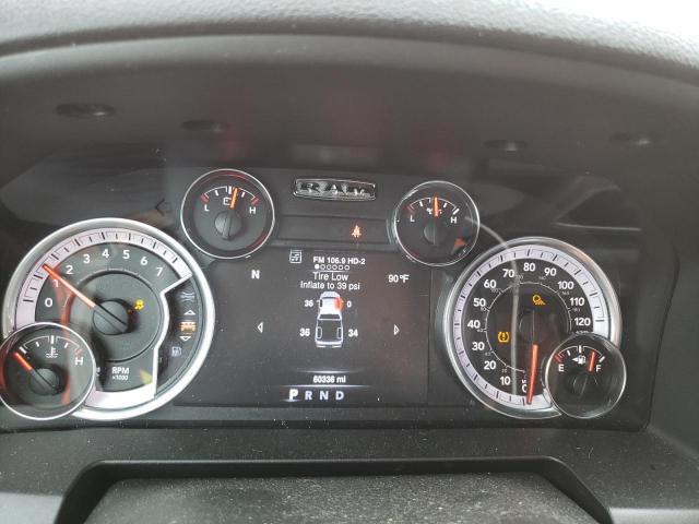 1C6RR7GGXNS122201 - 2022 RAM 1500 CLASS SLT წითელი ფოტო 9