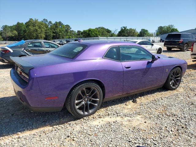 2C3CDZFJ9PH602993 - 2023 DODGE CHALLENGER R/T SCAT PACK PURPLE photo 3
