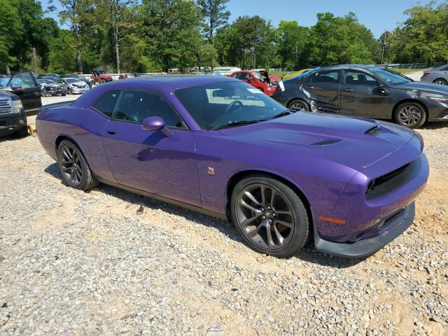 2C3CDZFJ9PH602993 - 2023 DODGE CHALLENGER R/T SCAT PACK PURPLE photo 4