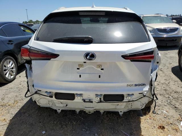 JTJGJRDZ6M5013320 - 2021 LEXUS NX 300H BASE WHITE photo 6