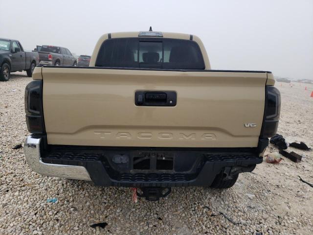 3TMCZ5AN6LM315381 - 2020 TOYOTA TACOMA DOUBLE CAB BEIGE photo 6