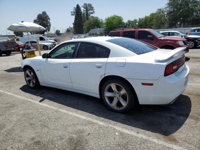 2C3CDXCT6CH115092 - 2012 DODGE CHARGER R/T WHITE photo 2