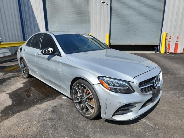 55SWF8EB0KU292124 - 2019 MERCEDES-BENZ C 300 4MATIC SILVER photo 4