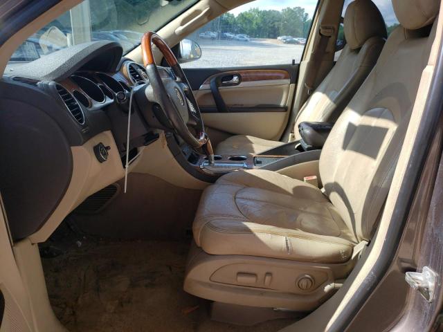 5GALRAED0AJ166763 - 2010 BUICK ENCLAVE CX BROWN photo 7