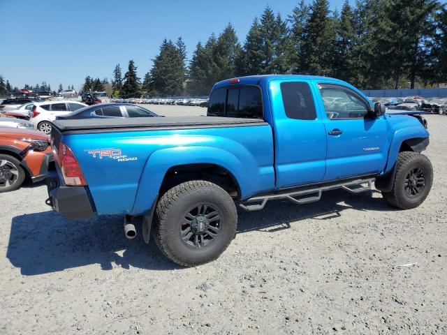 5TETU62N55Z094431 - 2005 TOYOTA TACOMA PRERUNNER ACCESS CAB BLUE photo 3