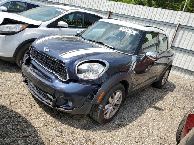 WMWZC5C51BWL55307 - 2011 MINI COOPER S COUNTRYMAN BLUE photo 1