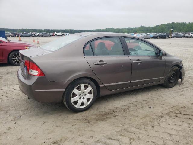 2HGFA1F59AH563319 - 2010 HONDA CIVIC LX GRAY photo 3