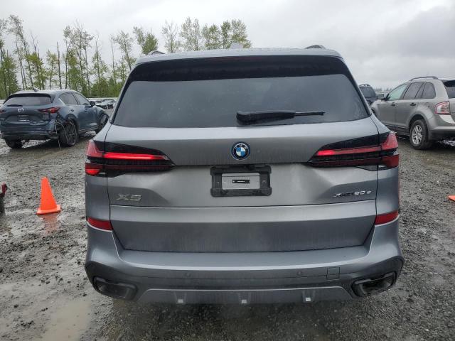 5UX43EU05S9X45761 - 2025 BMW X5 XDRIVE50E GRAY photo 6