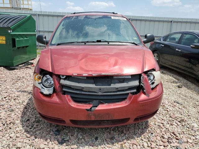 2A4GP44R66R627031 - 2006 CHRYSLER TOWN & COU LX RED photo 5